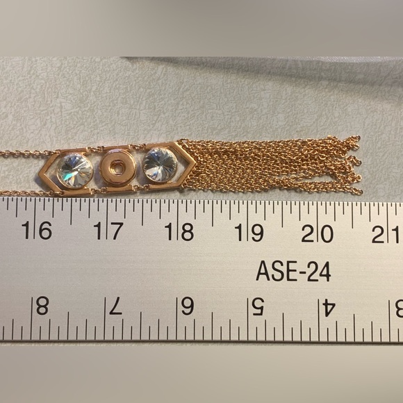 💗SALE - Rose Gold Tasseled Snap Button MOM Necklace - Ginger Snaps & Co - Picture 8 of 11